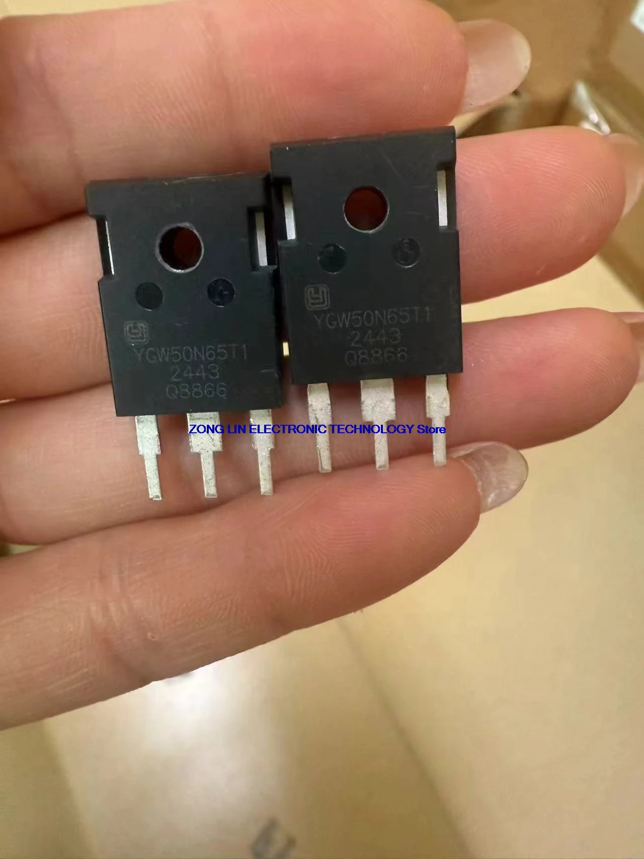 Original YGW50N65F1 YGW50N65T1 50A650V155W IGBT tube tested well           5PCS -1lot