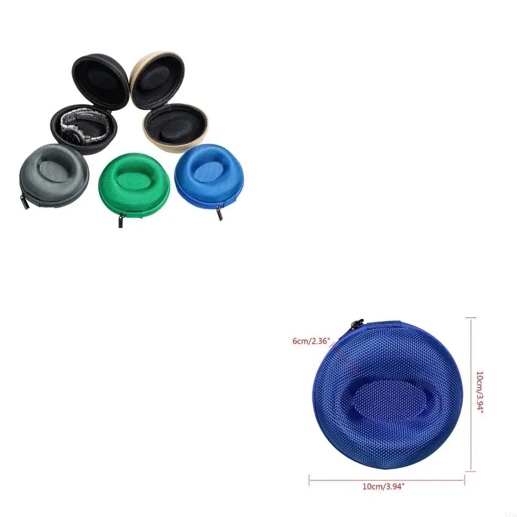  Single Watch Travel Cases Waterproof Shock-Resistant Smartwatches Container Box