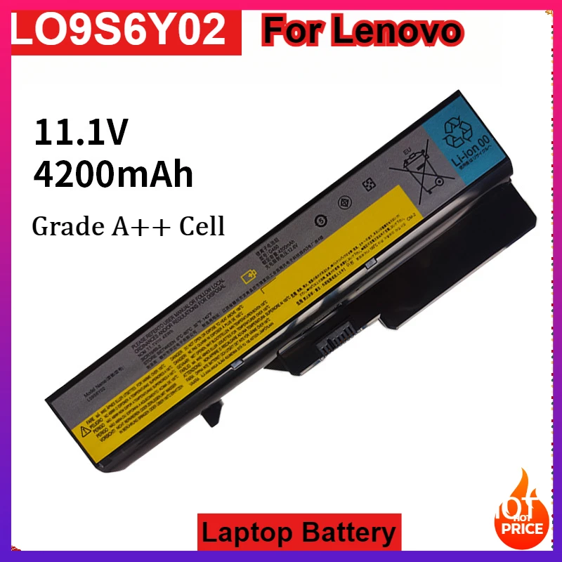 

Laptop Battery L09M6Y02 L10M6F21 L09S6Y02 L09L6Y02 For Lenovo G460 G465 G470 G475 G560 G565 G570 G575 G770 Z460