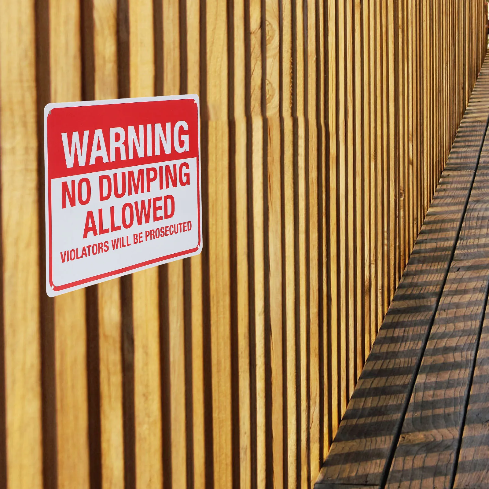 لا يوجد إغراق علامة تحذير حديدية ستتحمل أجهزة القتال في الهواء الطلق علامة تحذير السلامة للمناطق العامة بوابات الفناء السلامة المرورية #5