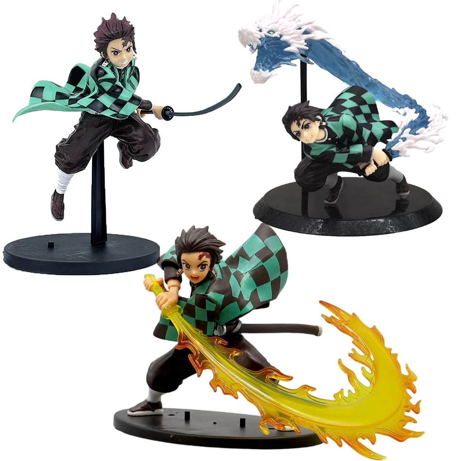 Dämon Sayer Acchion Figuren Tanjiro Nezuko Zenitsu Kanroji Mitsuri Muichiro Uzui Tengen Anime Figur Kocchion Modell Puppe und y