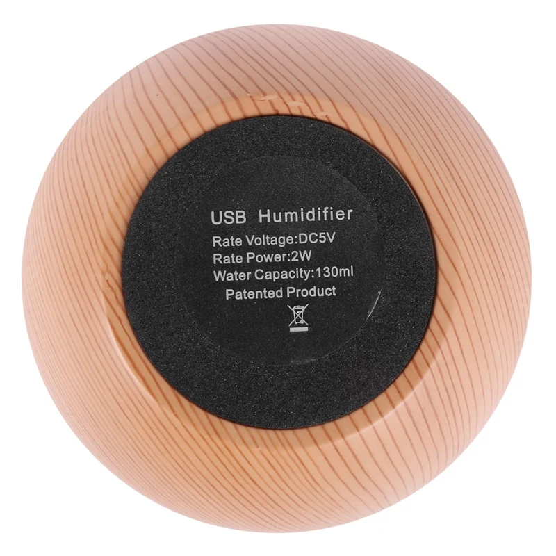 Humidificateur d'arôme diffuseur d'huiles essentielles, brumisateur frais à ultrasons, supporter ficateur d'air, changement de document, 2 pièces, USB, 7 pièces