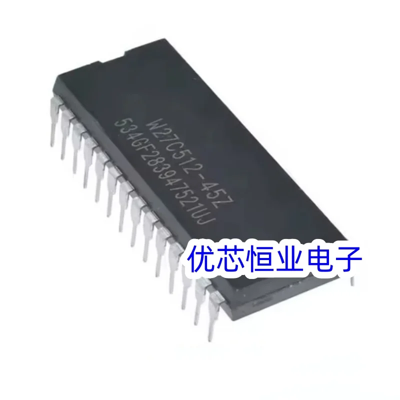 5 unids/lote W27C512 W27C512-45Z W27C512-45 27C512 DIP28