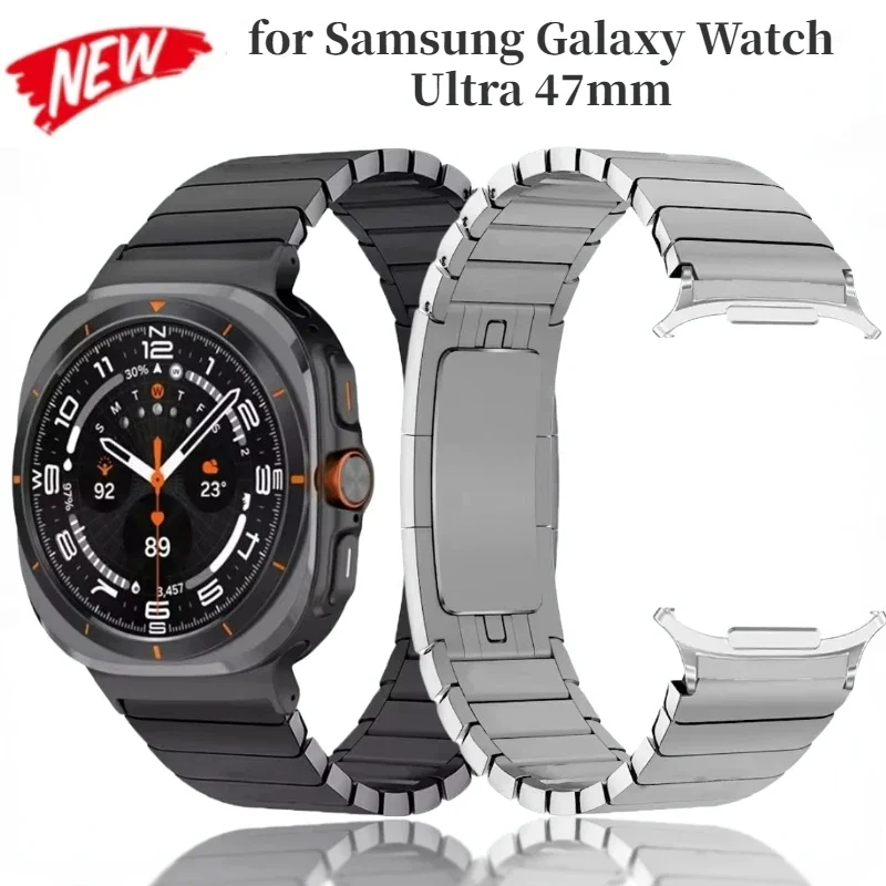 

Metal Stainless Steel Link for Samsung Galaxy Watch Ultra Band 47mm Classic Wristband Galaxy Watch Ultra Bracelet Watchband Belt