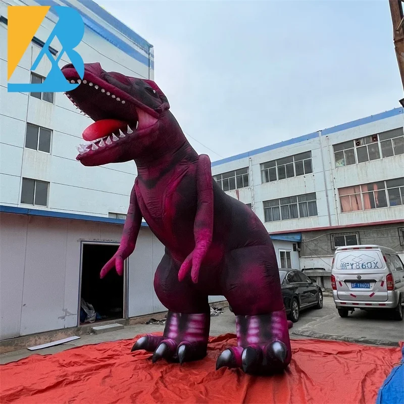 Dinosauro gonfiabile gigante T-Rex della decorazione di carnevale su misura per i giocattoli di spettacolo dei musei