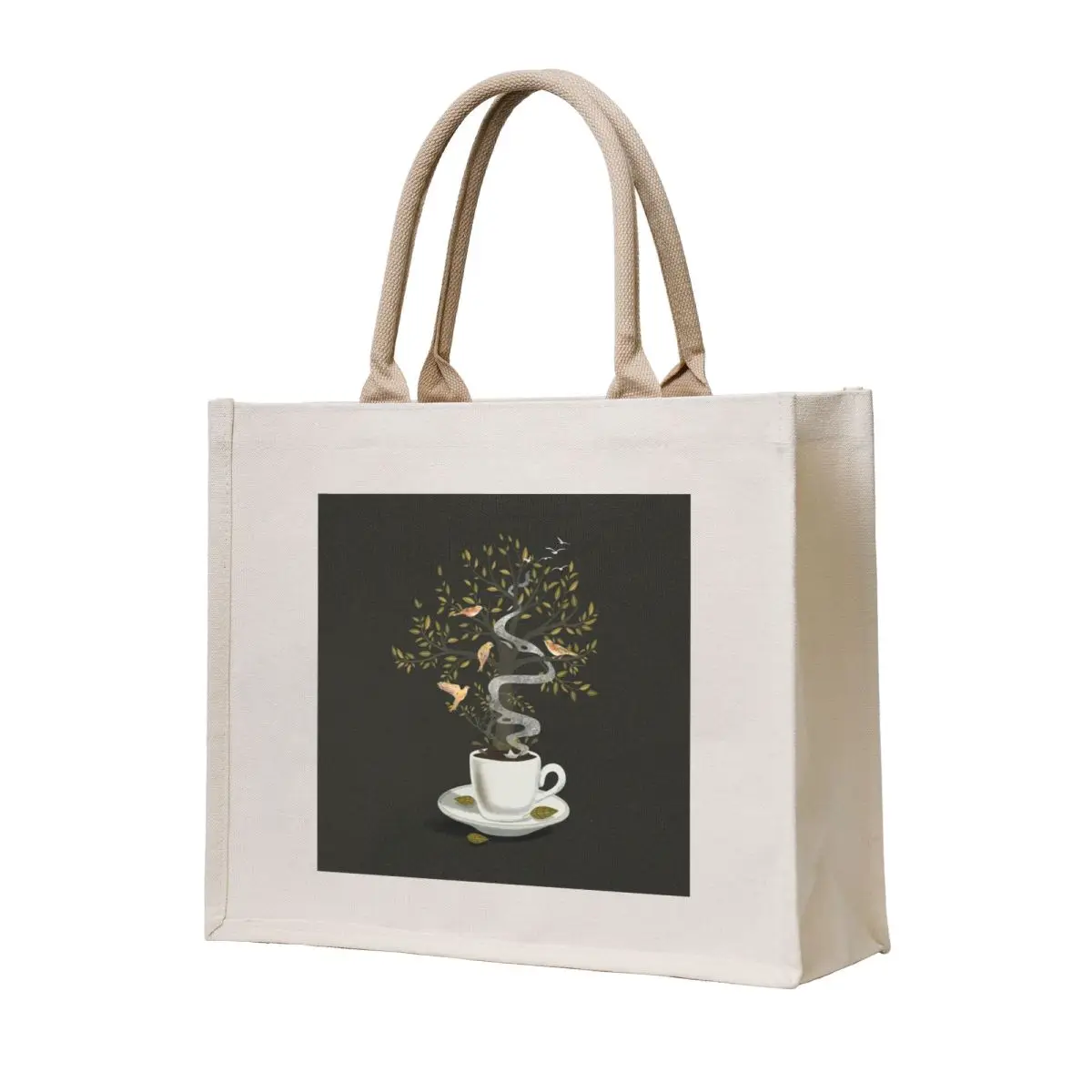 

A Cup of Dreams Tote Bag Beach bag tote bags aesthetic Shopper bag