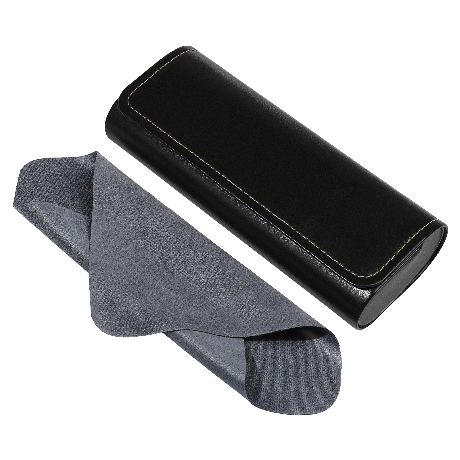 Vintage PU-Leder Brillenetui Robustes 3D-Brillenhalter Brillenaufbewahrungsbox Persönlichkeit Kurzsichtigkeit Sonnenbrillenbehälter Geschenk – Detail 12