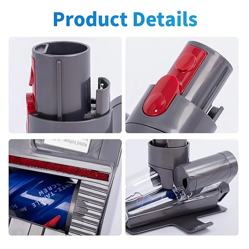 

【Сьогодні всего】Для беспроводного пылесоса Dyson V7 V8 V10 V11 V15, всасывающая головка против клещей с быстросъемным инструментом для обивки — деталь 9