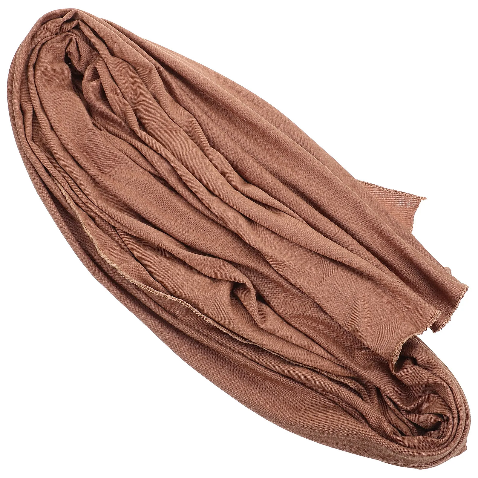 

Silk Cotton Headscarf Soft Comfortable Stretchy Turban Wrap Ethnic Style Long Length Multi Use Women Accessory