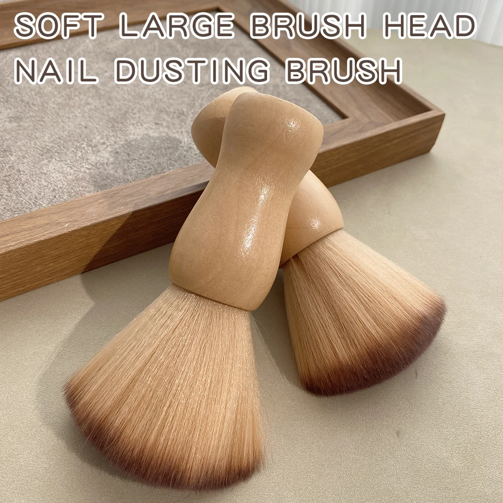 Nail Dust Brush for Gel Cat Polish Portable Manicure Tool Acrylic Cleaning Brush for Nail Art Salon Home Use Nail tool