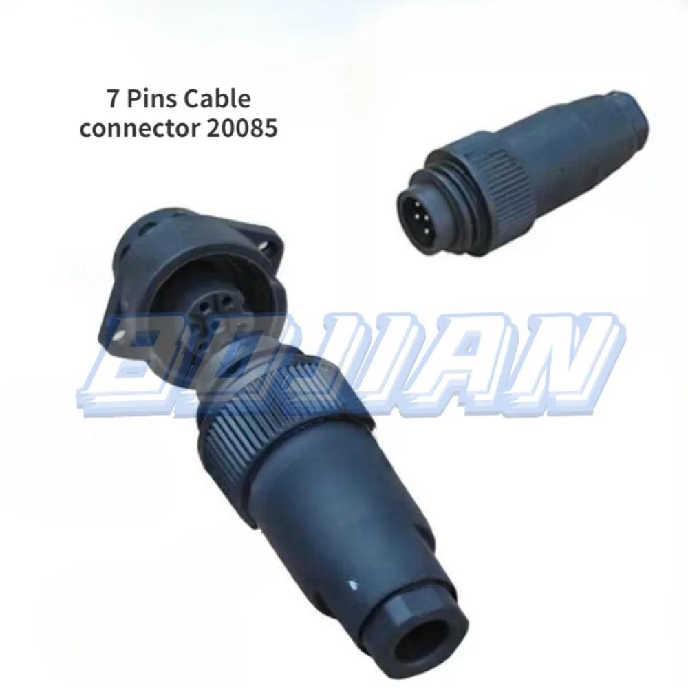 Cabo Conector Cabo Gun, Conexão PG7 Unidade De Controle Gema, 200085, 7 Pins