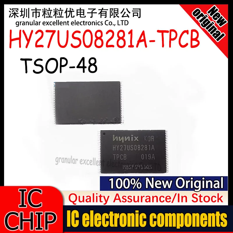 

(2-10piece)100% New HY27US08281A-TPCB HY27US08281A TPCB TSOP-48 In Stock IC Chip