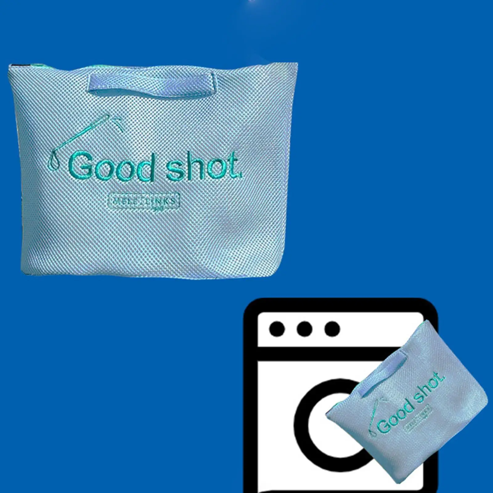 Laundry Bag Golf Supplies Breathable Easy to Clean Multifunction Golf Tote Bag Clothes Bag for Travel Hiking Fitness Camping Gym