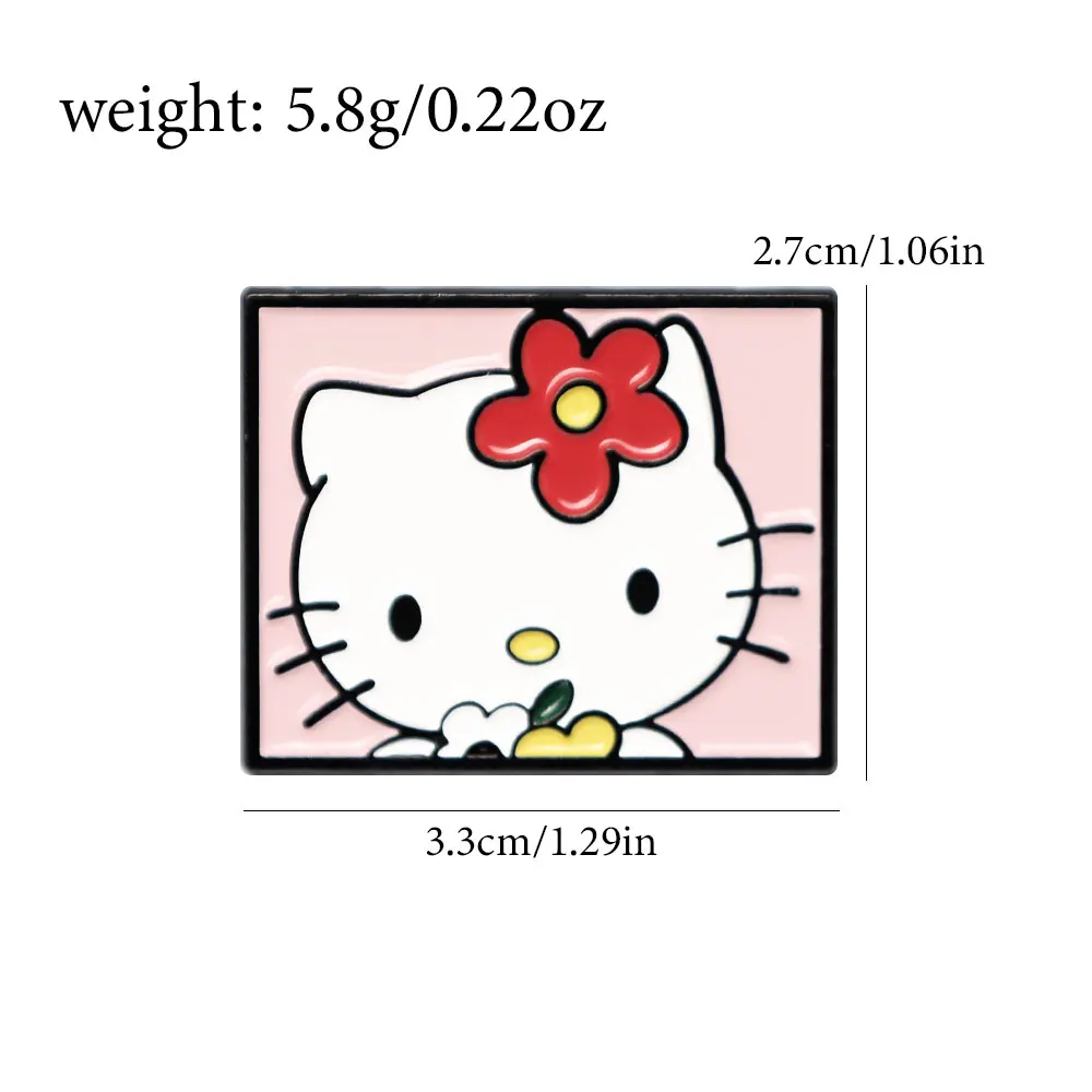 5pcs Cute Dog Cat Enamel Pin Set Cartoon Brooch For Coat Backpack Brooches Fashion Lapel Badges Jewelry Gift for Friends
