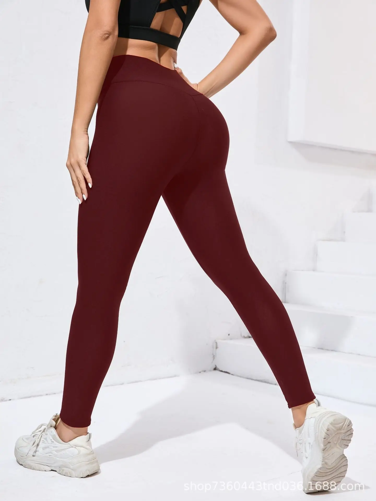 Fleece Lined Leggings Women Soft Stretchy Comfort High Waist Thermal Long Pants Outdoor Wear Sports Thick Warm Lamb Wool Pants