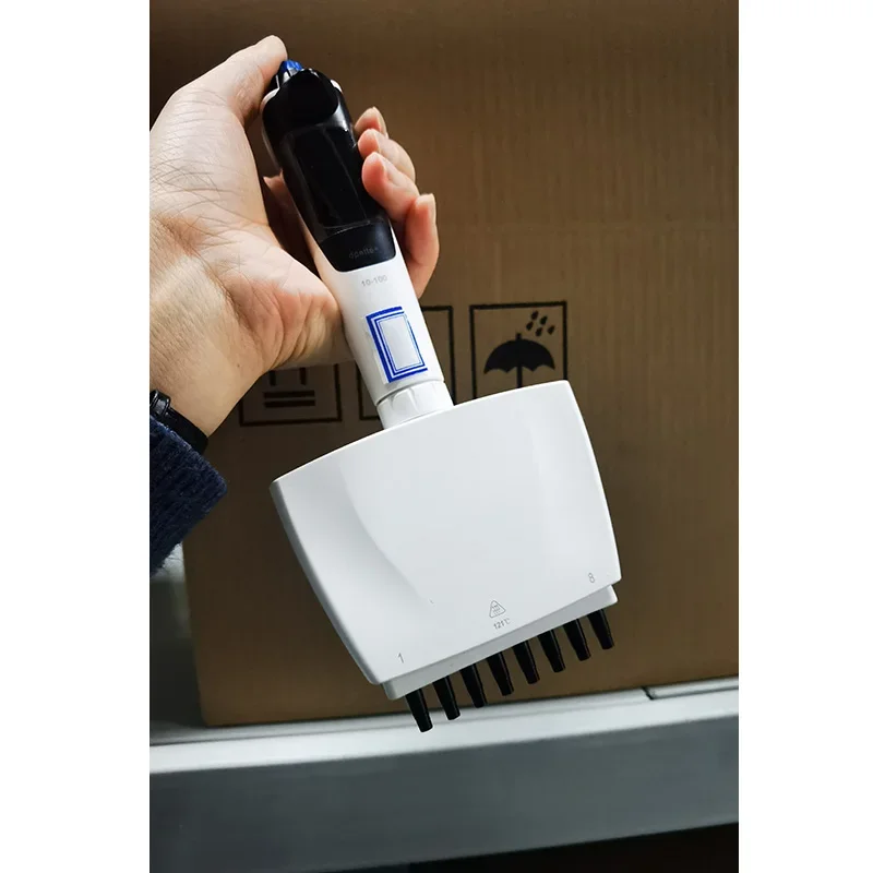 dPette+ Multi-functional 8-channel Electronic Pipette with an increased throughput and data reproducibility