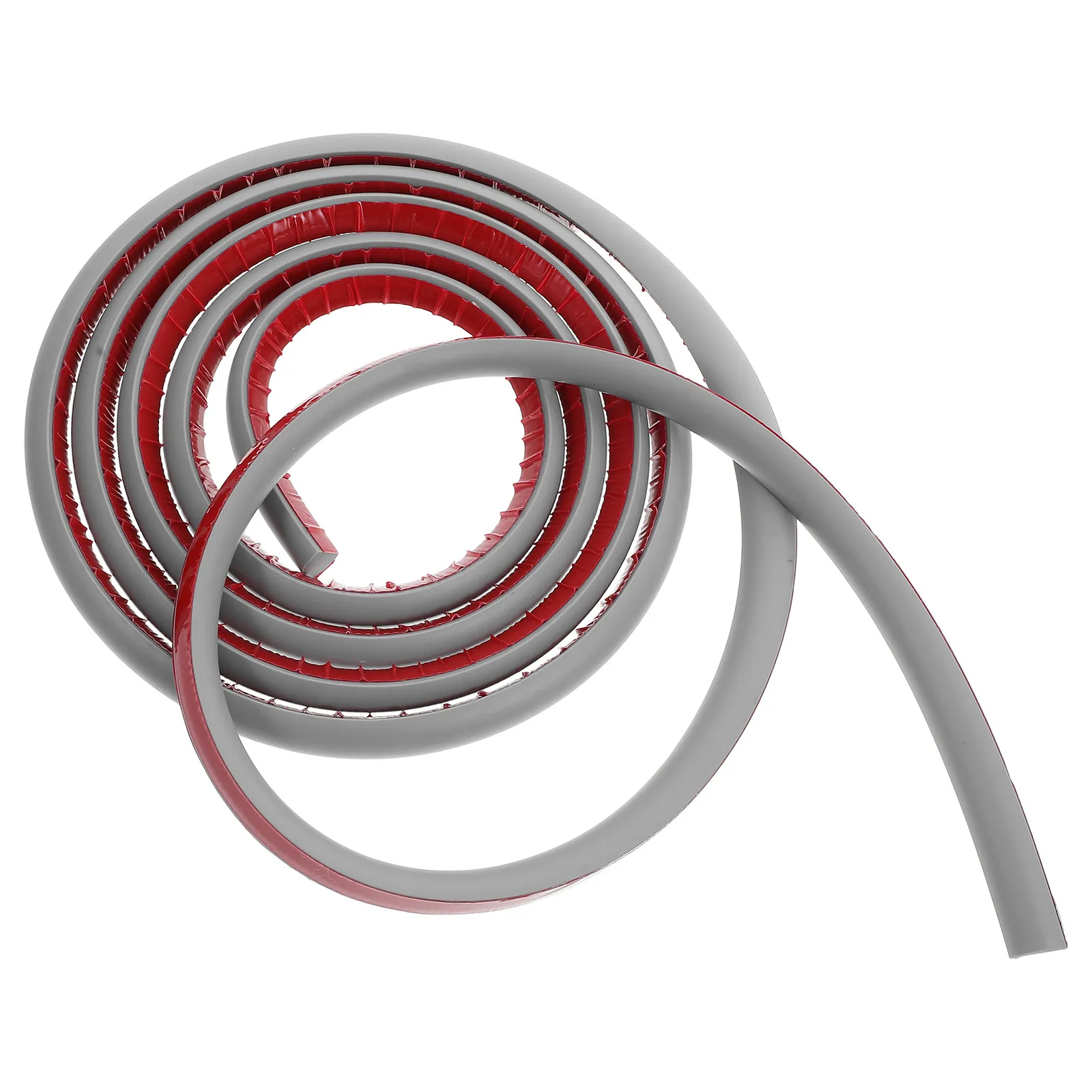 3 Meter Flexible PVC Quarter Round Trim Molding Self Adhesive for Floors Stairs Bathtubs Curved Walls Cabinet Edges Decorative