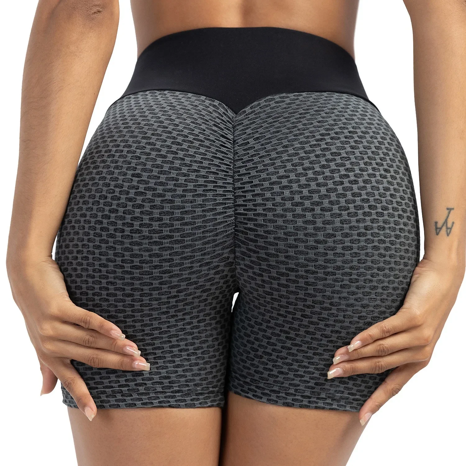 Short de sport court pour femmes, Legging de Yoga, résistant aux squats, taille haute, serré, séchage rapide, cyclisme, entraînement, Gym