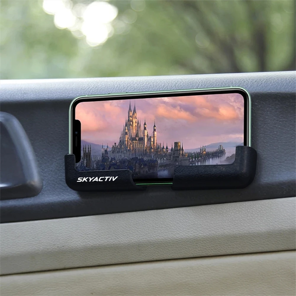 Car Mobile Phone Holder Navigation Adhesive Stand Accessories For Mazda 3 Bk 6 Gg Gh Gj CX3 CX5 CX30 CX7 CX8 CX9 MX5 Skyactive