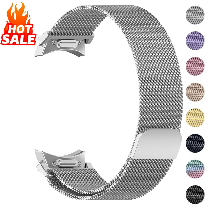 

Milanese Loop band For Samsung Galaxy Watch 7 6 5 4 FE 40mm 44mm/5 pro 45mm Metal Bracelet Galaxy Watch6 Classic 47mm 43mm Strap