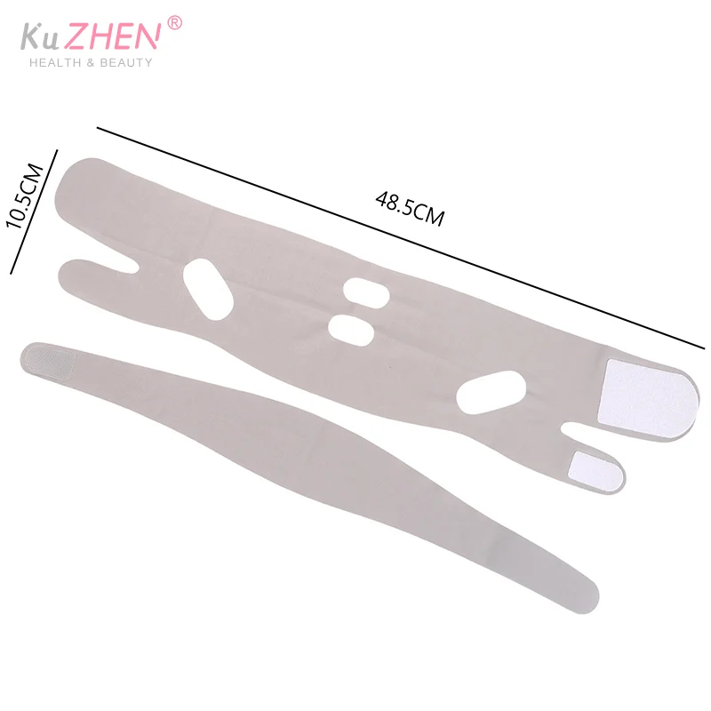 Breathable V Shaped Mask Strap Double-Chin Reducer Face Slimming Bandage Face Lifting Belt Double Deck Tightener Slim Strap