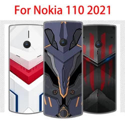 For Nokia 110 4G Case Retro Painted Soft TPU Phone Cases For Nokia 110 2021 Back Cover Nokia110 Casing