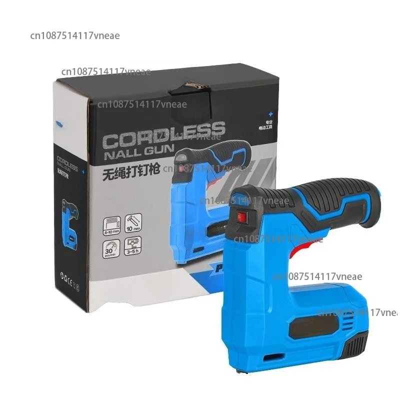 

Industrial Grade Portable Mini Cordless Electric Nail Gun 3-in-1 Wood Paper Battery Power