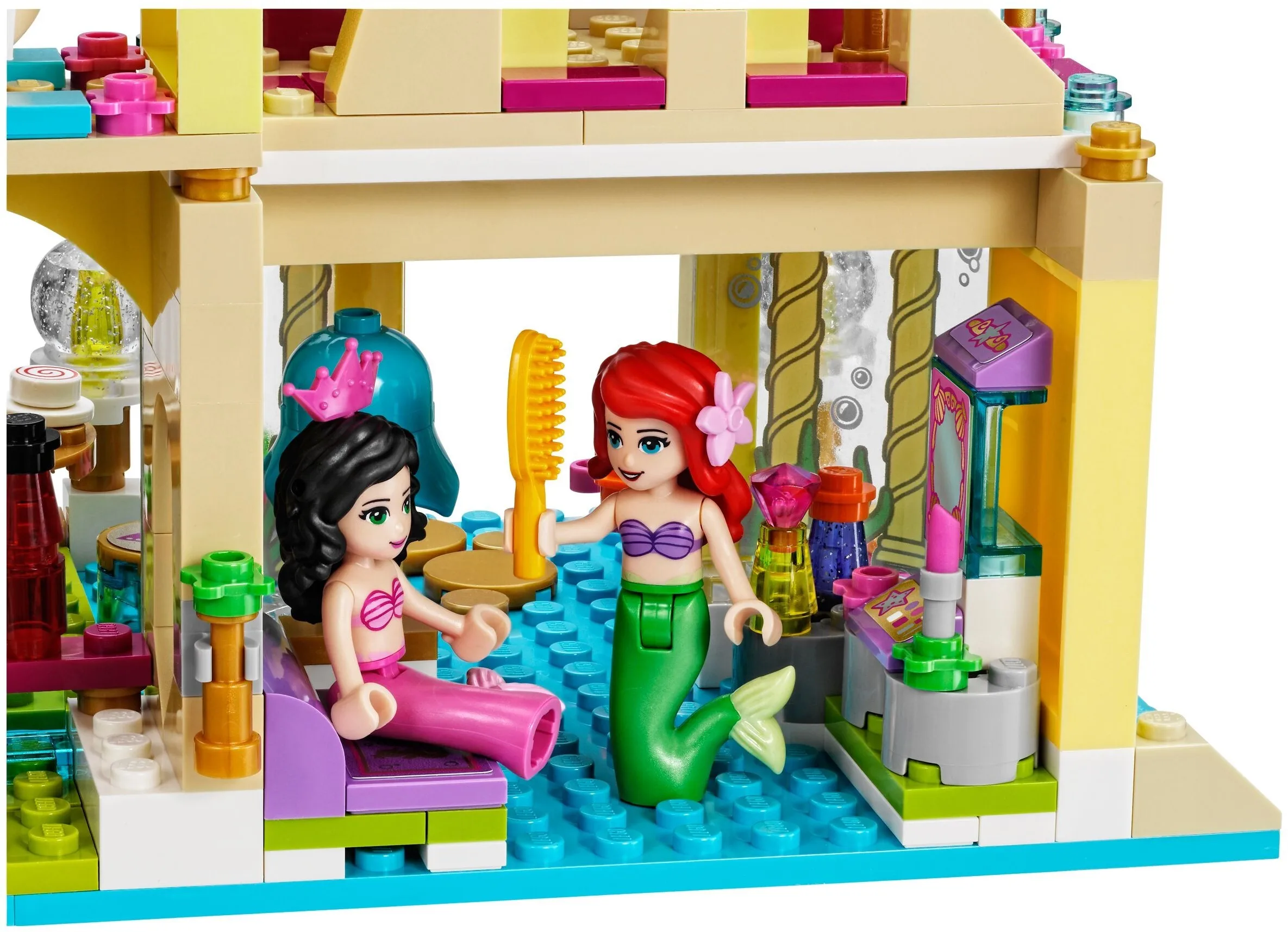 25016 Ariel's Undersea Palace Princess Building Block Girls Castle Compatible 41063