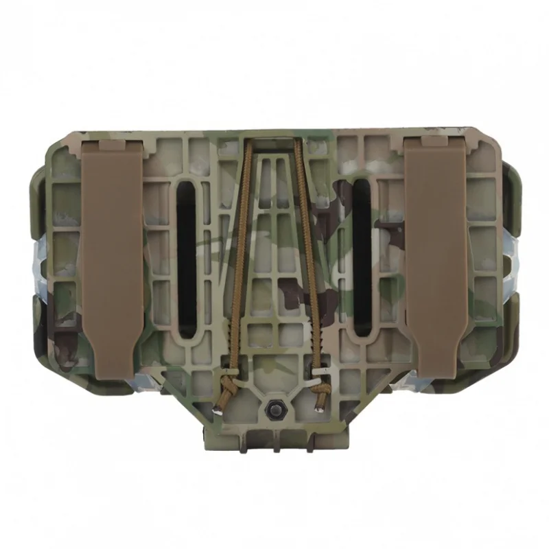 MOLLE Folding Navigation Board CS Airsoft Map Case Admin Panel Mobile Phone Holder for Screen Size 4.7-6.7in