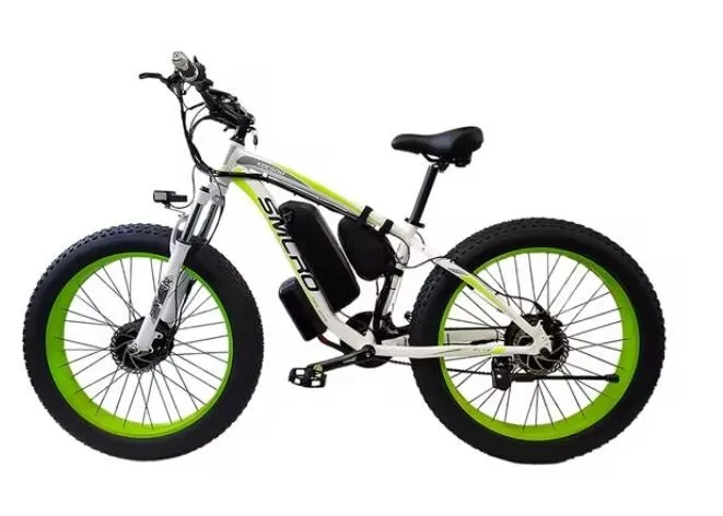 26" Electric Bike 3000W Peak E-Bike 52V 30AH Bicycle 55KM/h FatTyre Dual Motor image 2