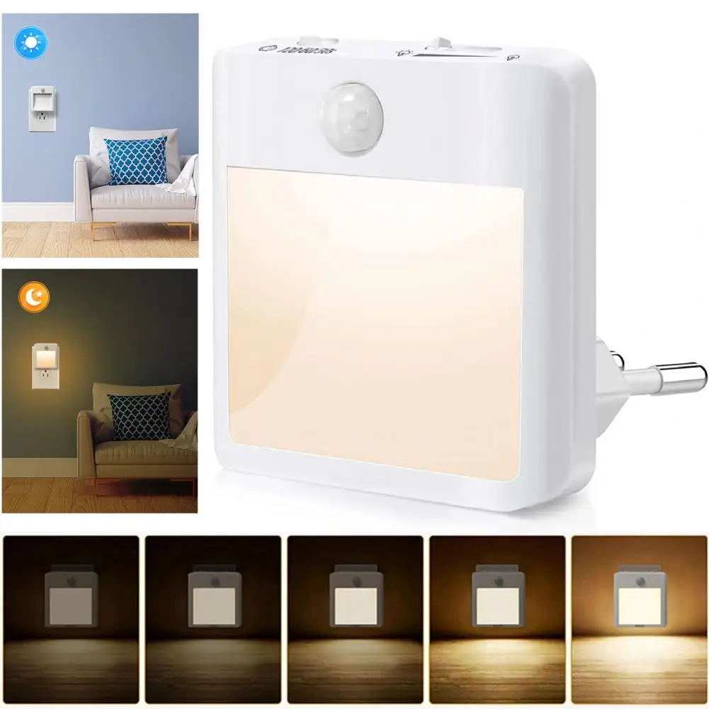 Useful LED Night Lamp Low-Power Consumption Flicker Free Illumination Wardrobe Light Automatic Human Body Induction Lamp