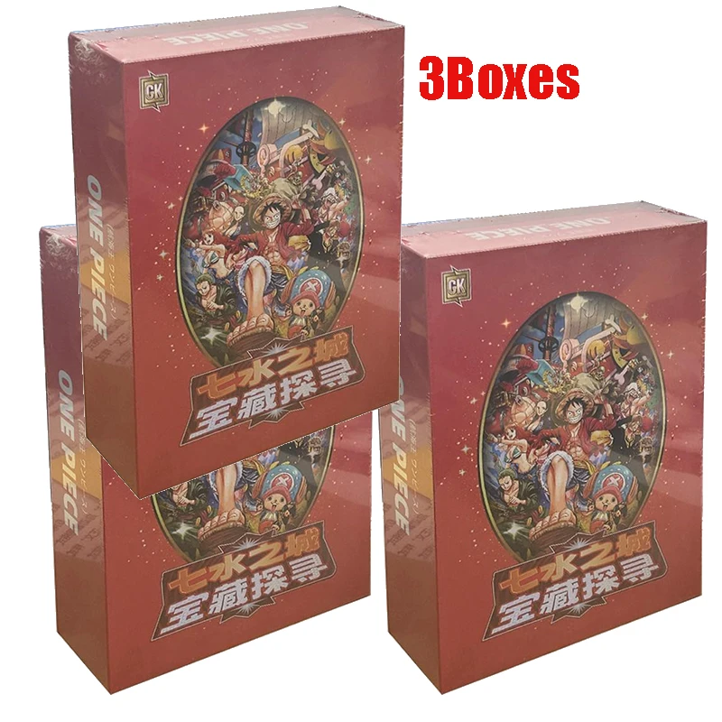 

GK Part 3 One Piece Card Booster Box Anime Luffy Zoro Nami Chopper Franky Flash BCR Collections Card Game Battle Card Kids Toy