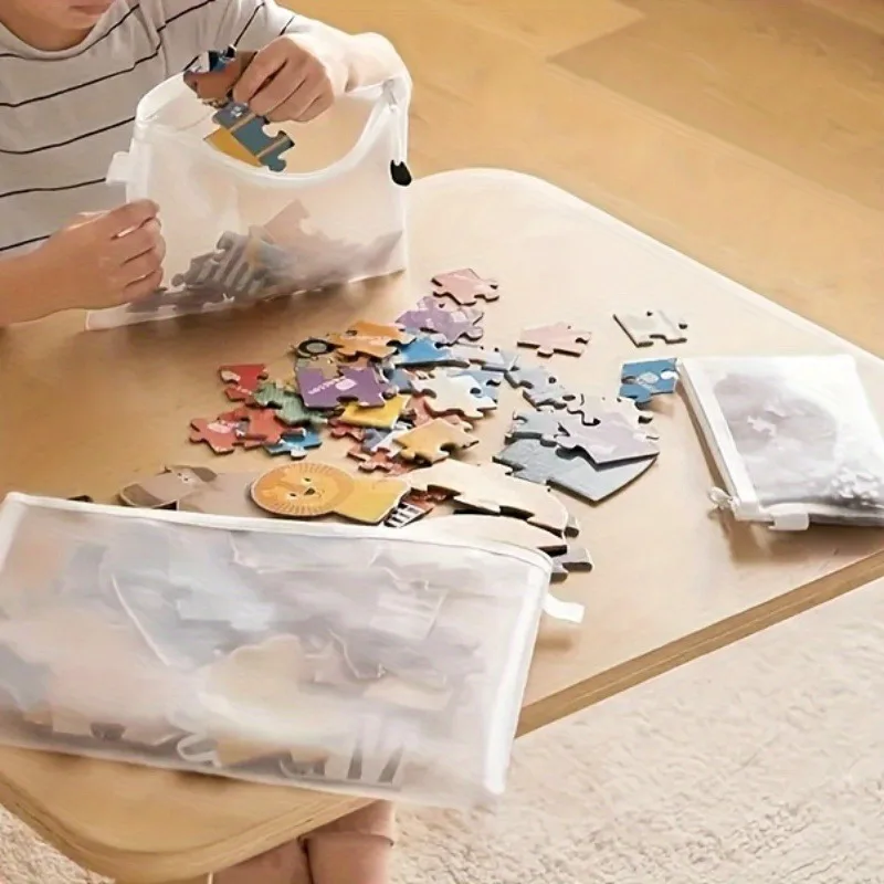 5 قطعة شبكة مقاومة للماء سستة الحقيبة لعبة تخزين مجلد مستندات القرطاسية حقيبة التخزين حقيبة مستحضرات التجميل مدرسة مكتب حقيبة التخزين