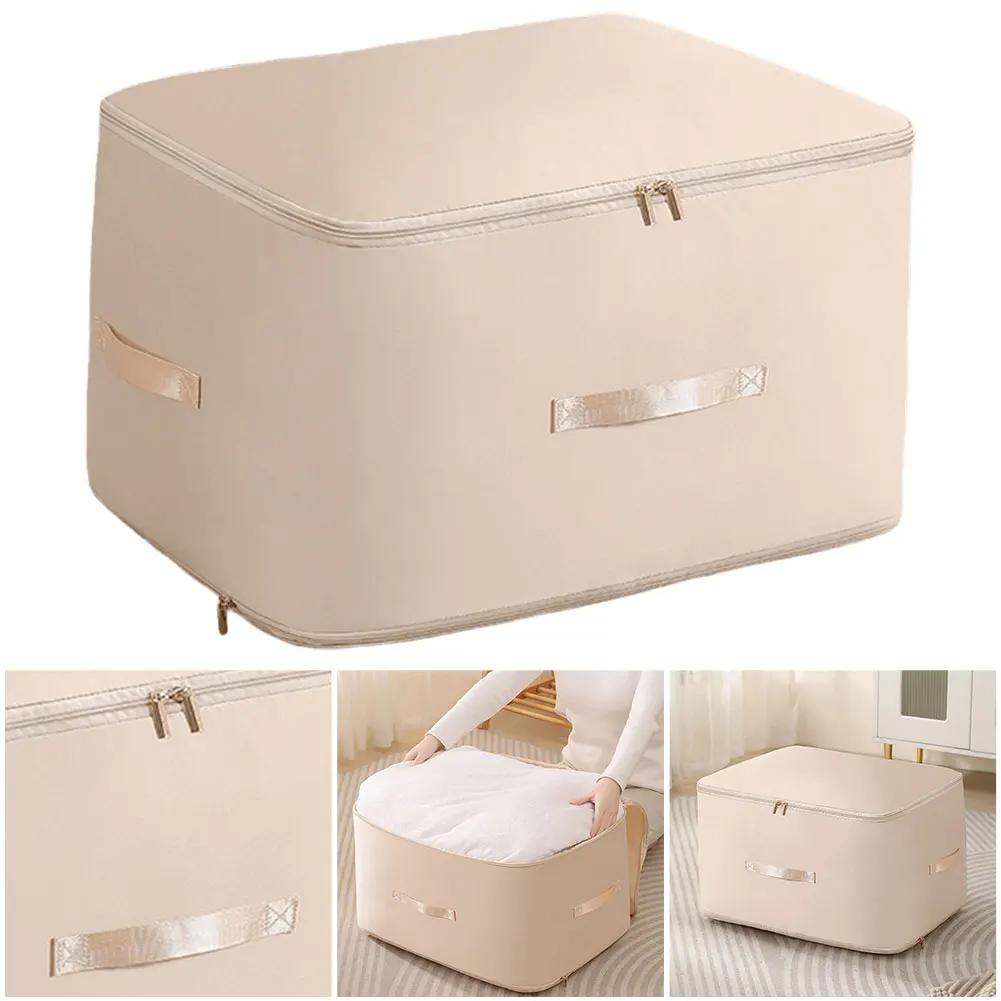 Space Saving Self Compression Organizer Portable Heavy Duty Moving Bags Blanket Storage Bags for Comforter Bedding Pillow Sheet