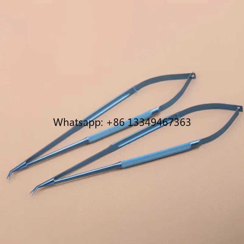 

Microscopic Angled Scissors, Microsurgical , Precision Angled Scissors, Ophthalmic and ENT