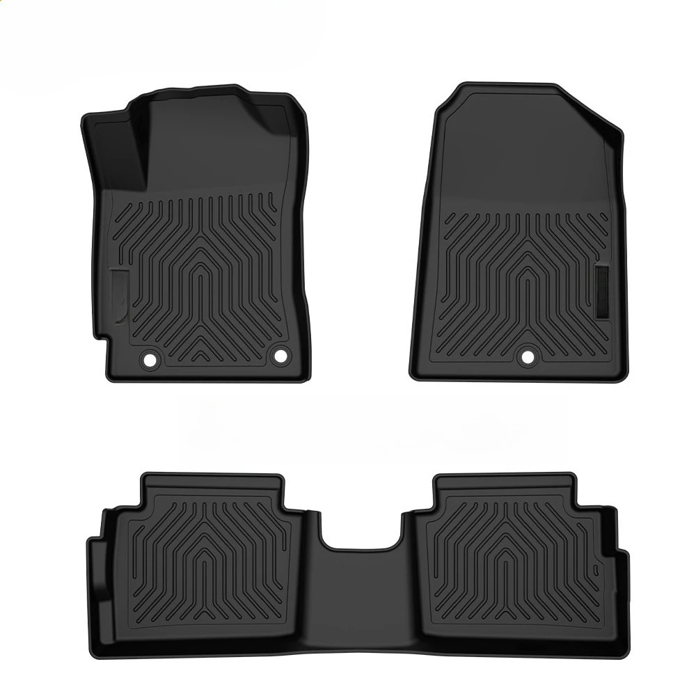 

All Weather 3D Molded TPE Floor Mats Liners Black Fits 2017-2020 Hyundai Elantra