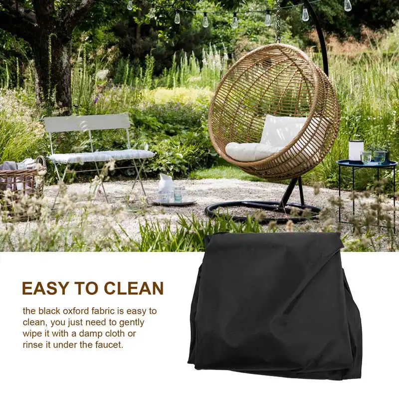 Outdoor Rocking Chair Cover,Waterproof Covers For Patio Egg Rocking Chair, Indoor Papasan Chair Cover