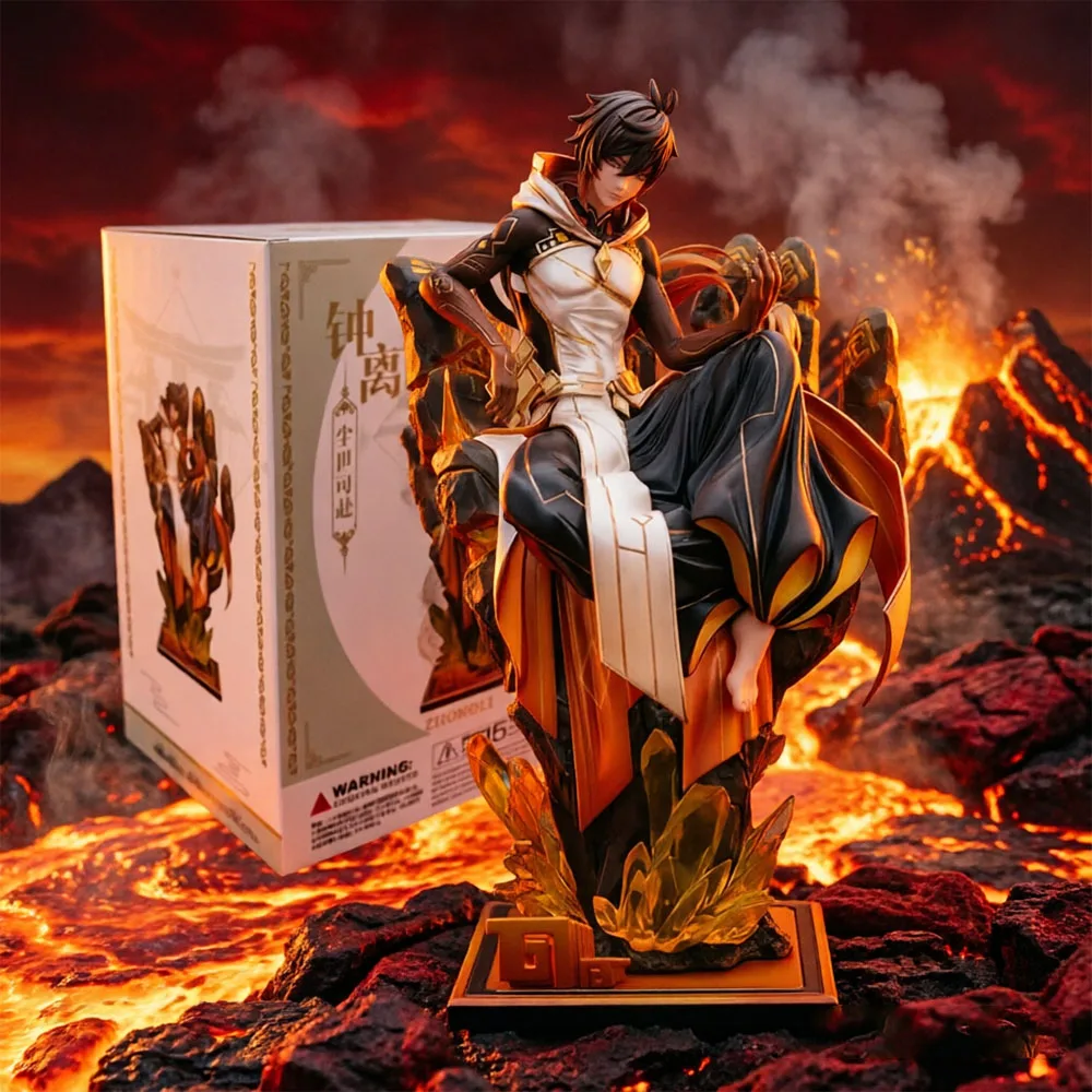 26cm-genshin-impact-anime-figure-zhongli-action-figure-pvc-collectible-model-doll-classic-ornaments-toys-gifts