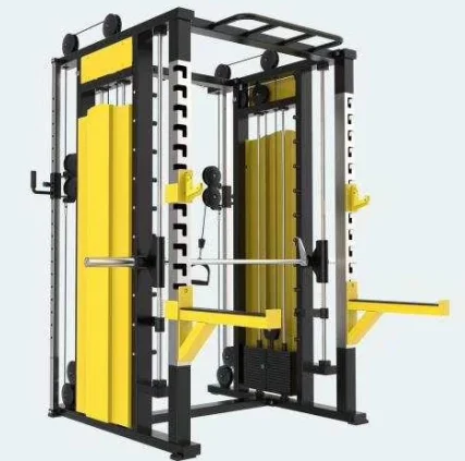 Commercial Gym Multi Function Station Fitness Equipment Gym Multi Smith Machine/Power Rack/Cable Crossover New