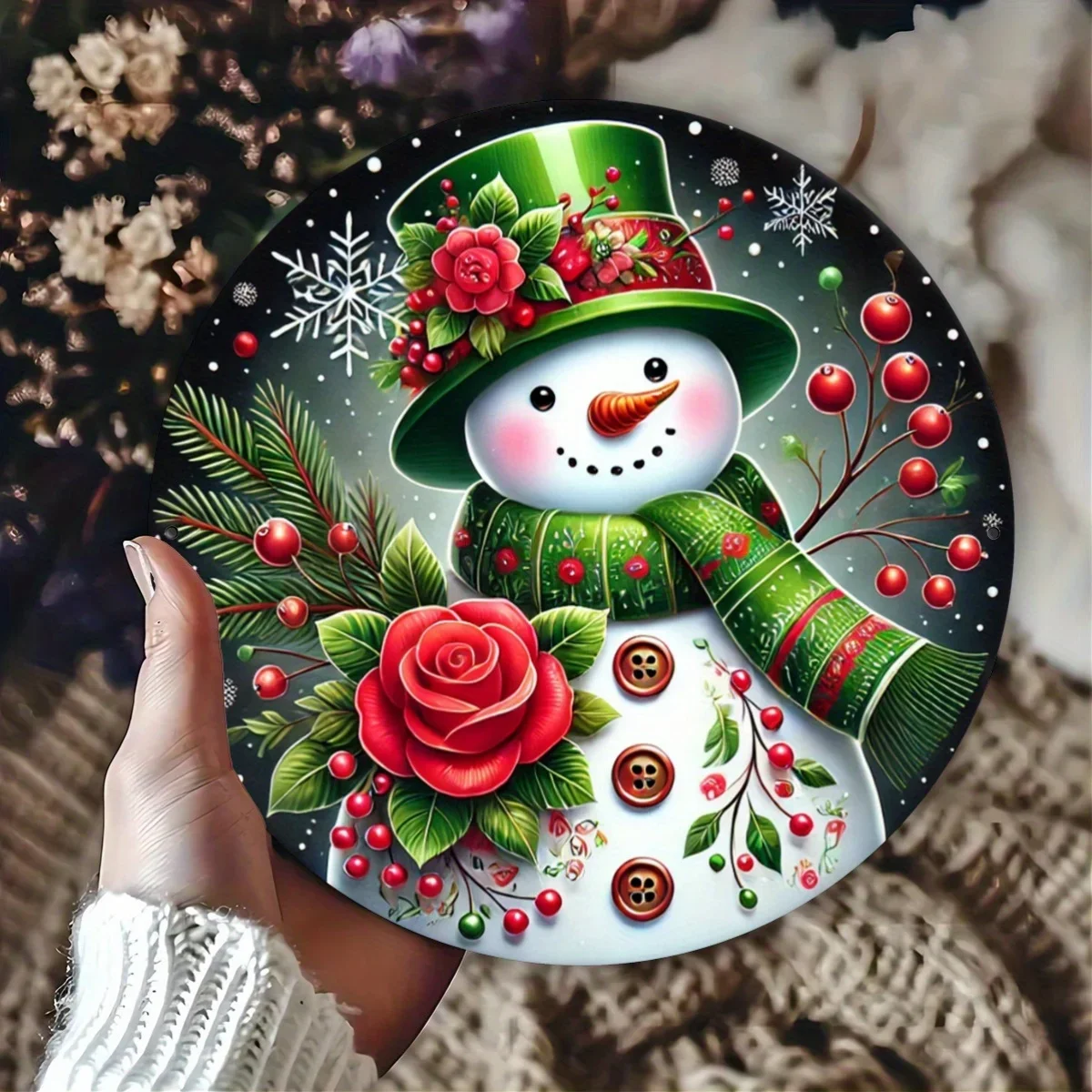 1PC Christmas Snowm… - image
