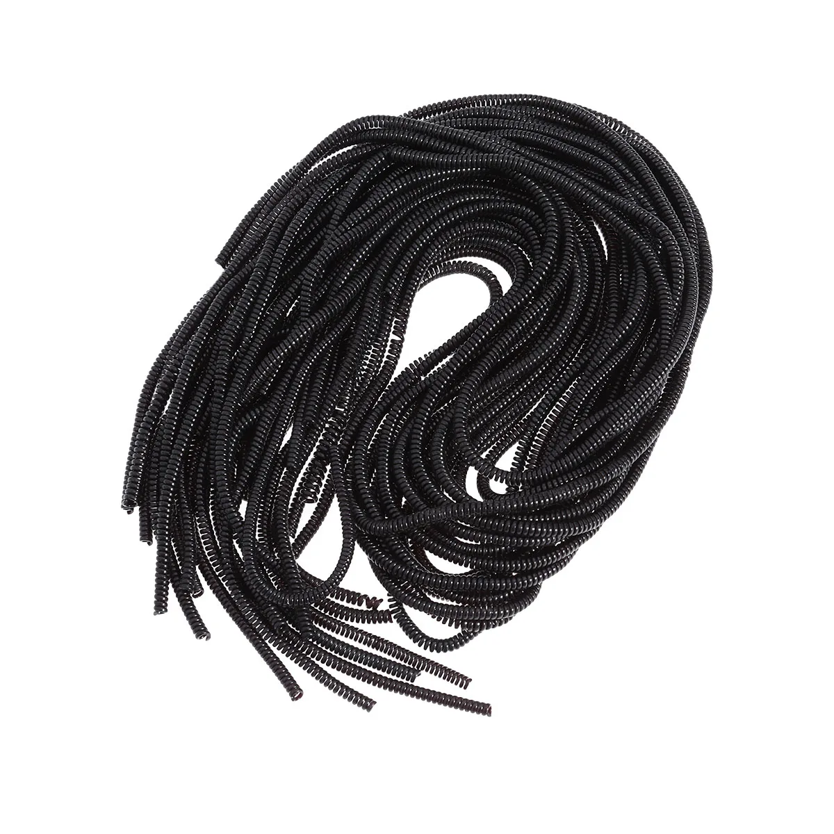 

20 Pcs Protection Rope Cable Wrap 60x1x1cm TPU Spiral Wire Protector Organizer Durable Flexible Anti Fray Tangling