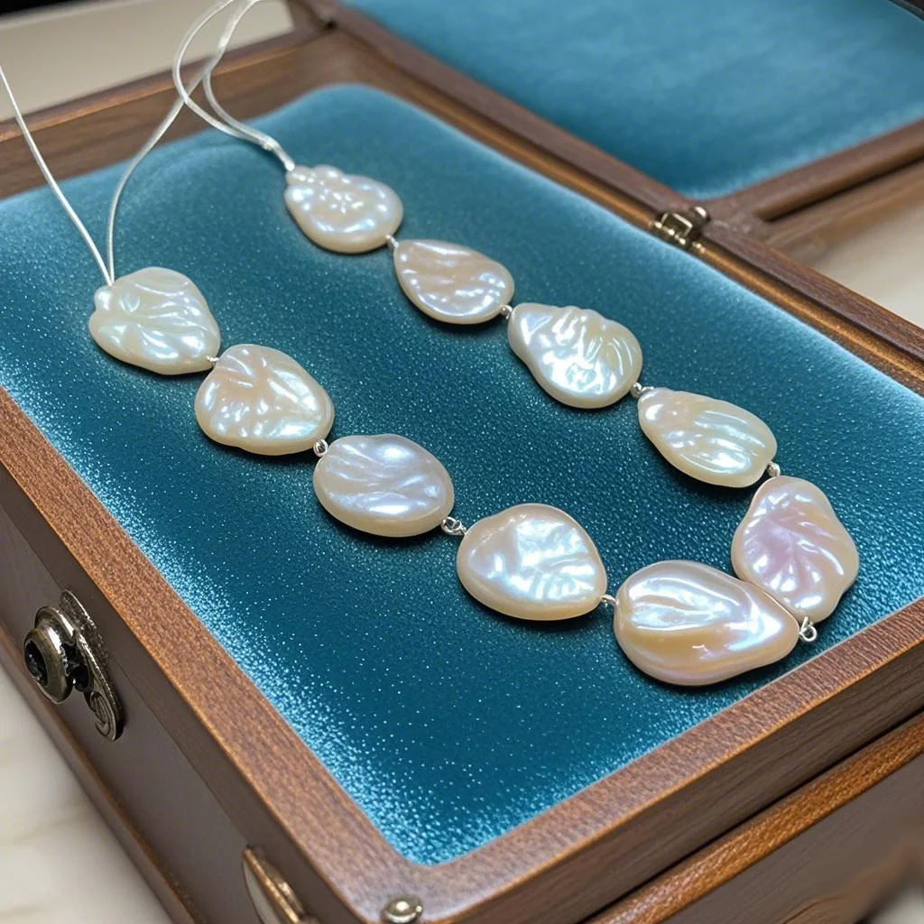 15x20mm4A 18cm High-Luster Natural Freshwater Pearl Drop Baroque Pear Bead Jewelry Make DIY Necklace Earrings Bracelet Accessory