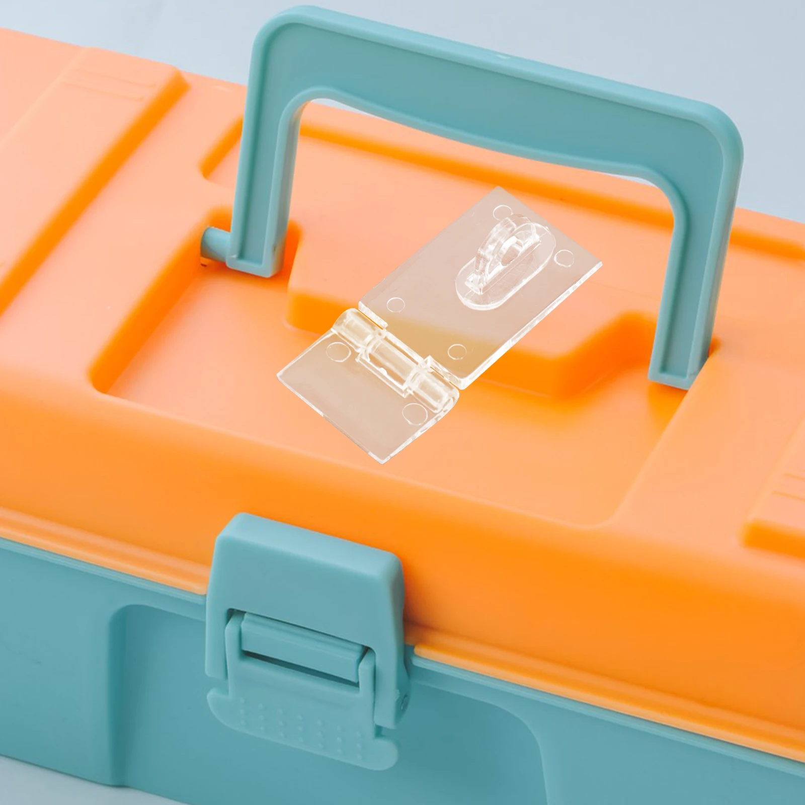 

10 Sets 25x55mm Acrylic Lock Display Box Accessories Clear Latch Hasp Small Transparent Door Jewelry Box Buckle Cabinet Hardware