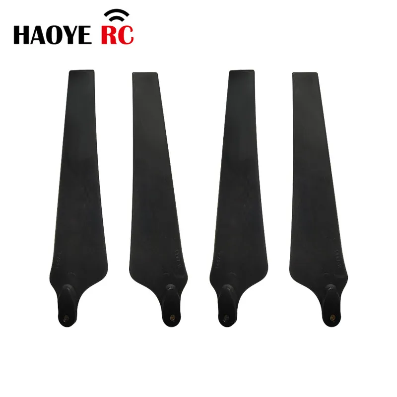 Haoye 4 Pcs 1447 1552 1662 CW CCW Nylon Carbon Fiber Folding Props Std Reverse For RC Quadrotor  Parts Replacement