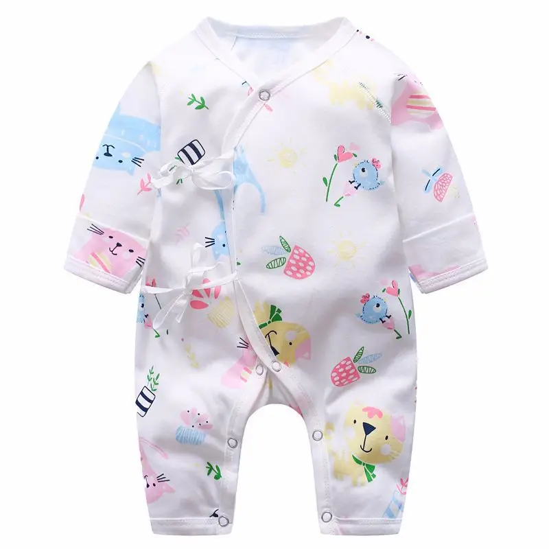 

Newborn Baby Clothe Summer Cotton Baby Romper Baby Girls Long Sleeve Infant Jumpsuit Playsuits Overalls Outfits