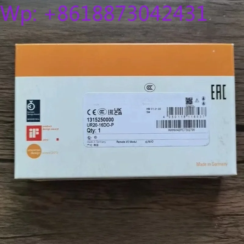 New original UR20-16DO-P high density remote digital output module 1315250000