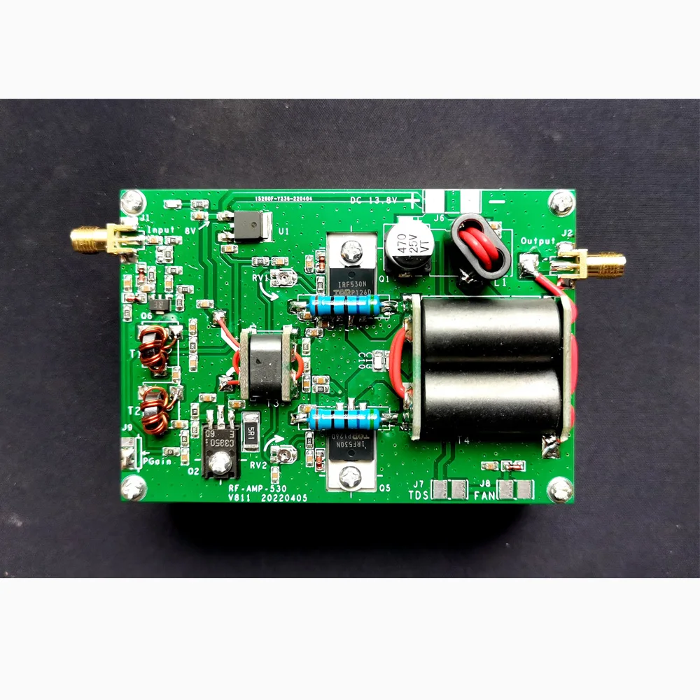 45W Short Wave 3-28MHz Linear High Frequency HF RF Power Amplifier Radio Station Wireless Power Transmission DIY KIT