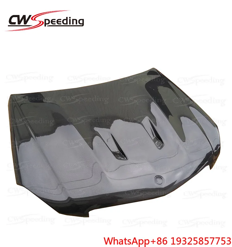 BS STYLE CARBON FIBER ENGINE HOOD BONNET BODY KIT for 2015-2016  C-CLASS W205 C180 C200 C260