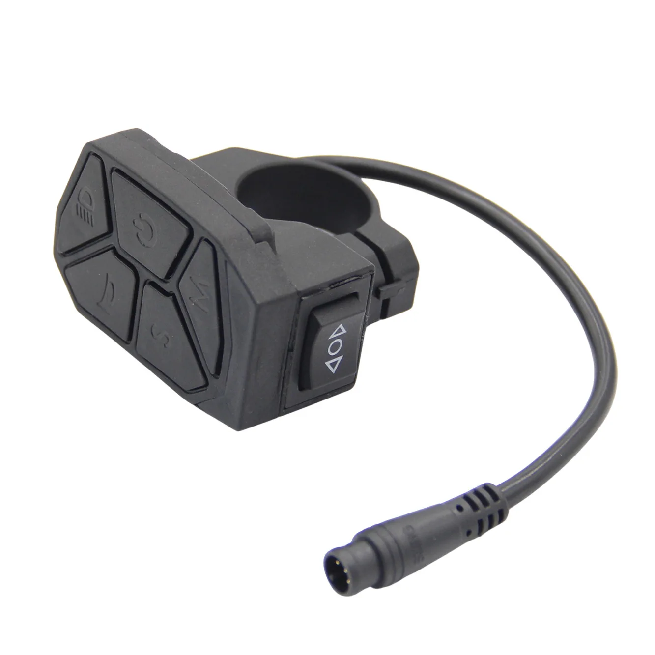 7in1 6Pin Handlebar Switch for IScooter IX3 IX4 Smartgyro Zwheel Kamikaze K1/K1 Plus EScooter Turn Signal Horn Headlights Button
