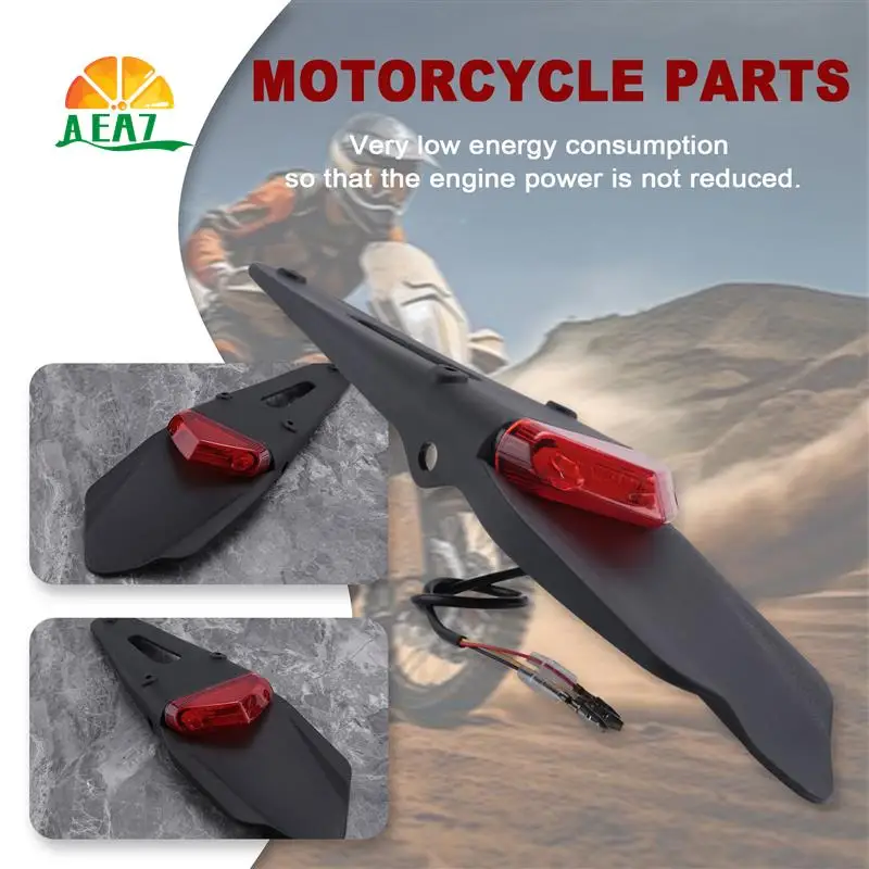 

AEA7-светодиодный задний фонарь для мотоцикла и остановка заднего крыла, задний фонарь Enduro, стоп заднего крыла для CR EXC WRF 250 400 426 450